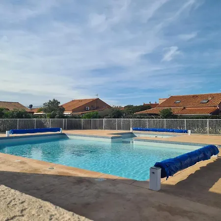 Casa de Férias Marines Du Roussillon 78 -villa 4 Pers En Résidence Avec Piscine à 150 M De La - Clim - Parking *