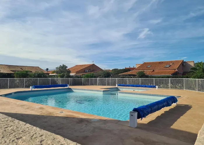 Feriehus Marines Du Roussillon 78 -villa 4 Pers En Avec Piscine Et A 150 M De La *